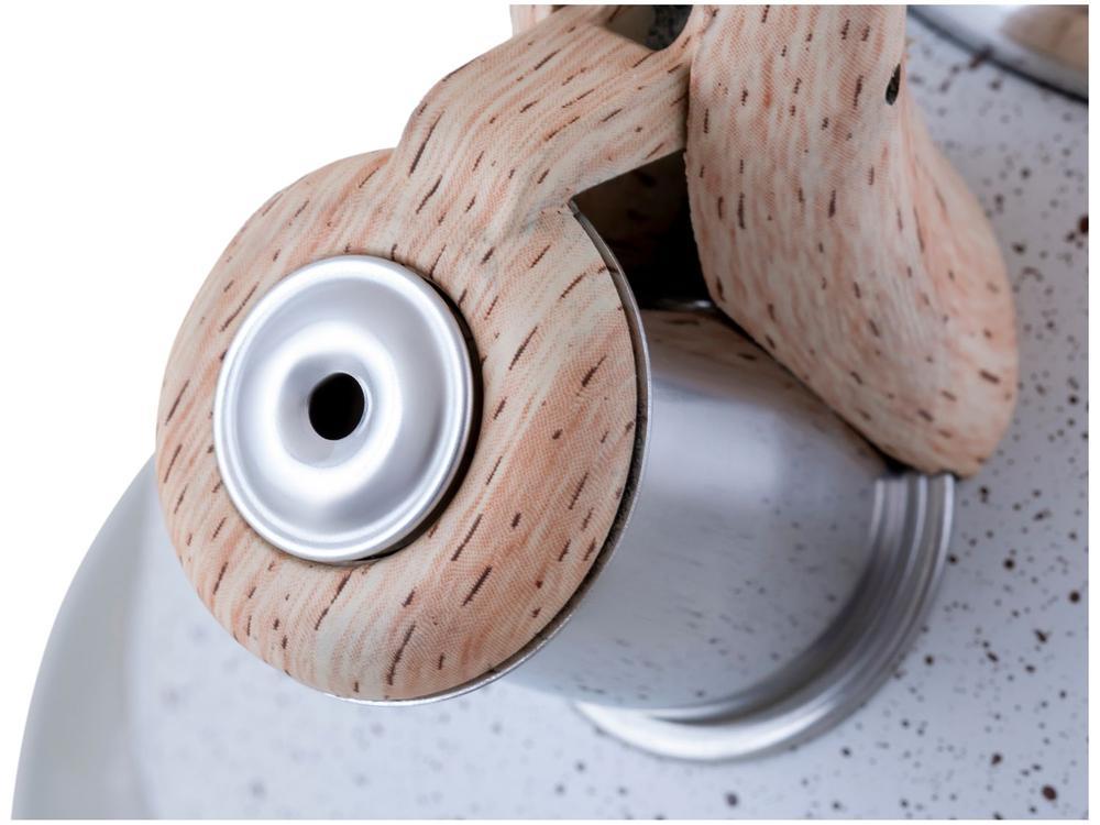 Chaleira Brinox Inox com Apito Vanilla 2,7L Roma - 6