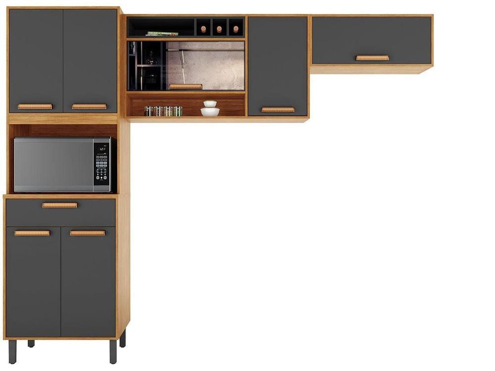 Armário de Cozinha Compacta Itatiaia Nápoles 7 Portas 1 Gaveta - 5