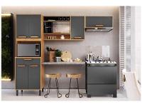 Armário de Cozinha Compacta Itatiaia Nápoles 7 Portas 1 Gaveta - 1