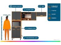 Armário de Cozinha Compacta Itatiaia Nápoles 7 Portas 1 Gaveta - 2
