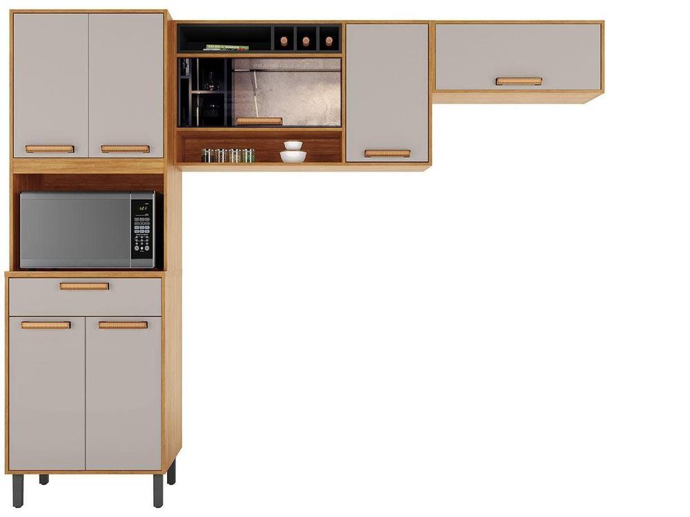 Armário de Cozinha Compacta Itatiaia Nápoles 7 Portas 1 Gaveta - 5