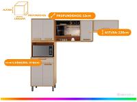 Armário de Cozinha Compacta Itatiaia Nápoles 7 Portas 1 Gaveta - 3
