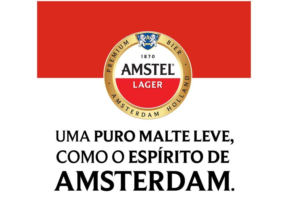 Cerveja Amstel Lager Puro Malte 6 Unidades  - 6