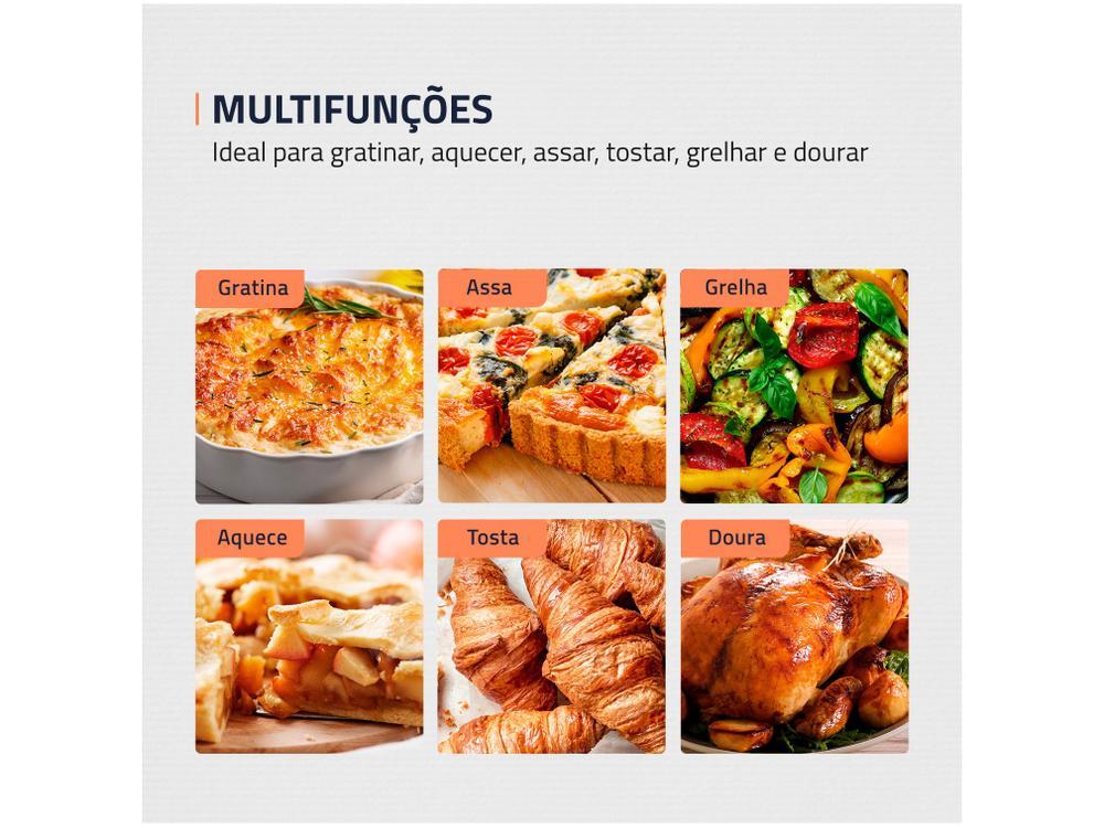Forno Elétrico de Bancada Mondial com Timer 42L  - 4