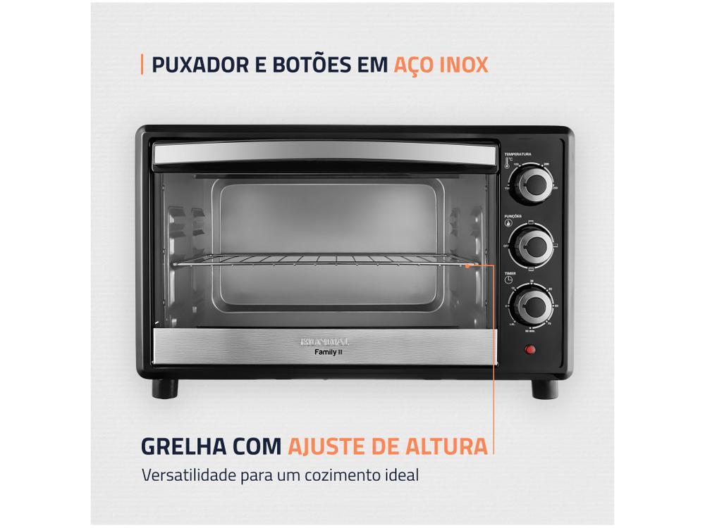 Forno Elétrico de Bancada Mondial com Timer 42L  - 6