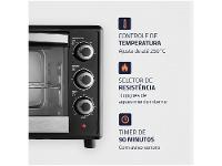 Forno Elétrico de Bancada Mondial com Timer 42L  - 5