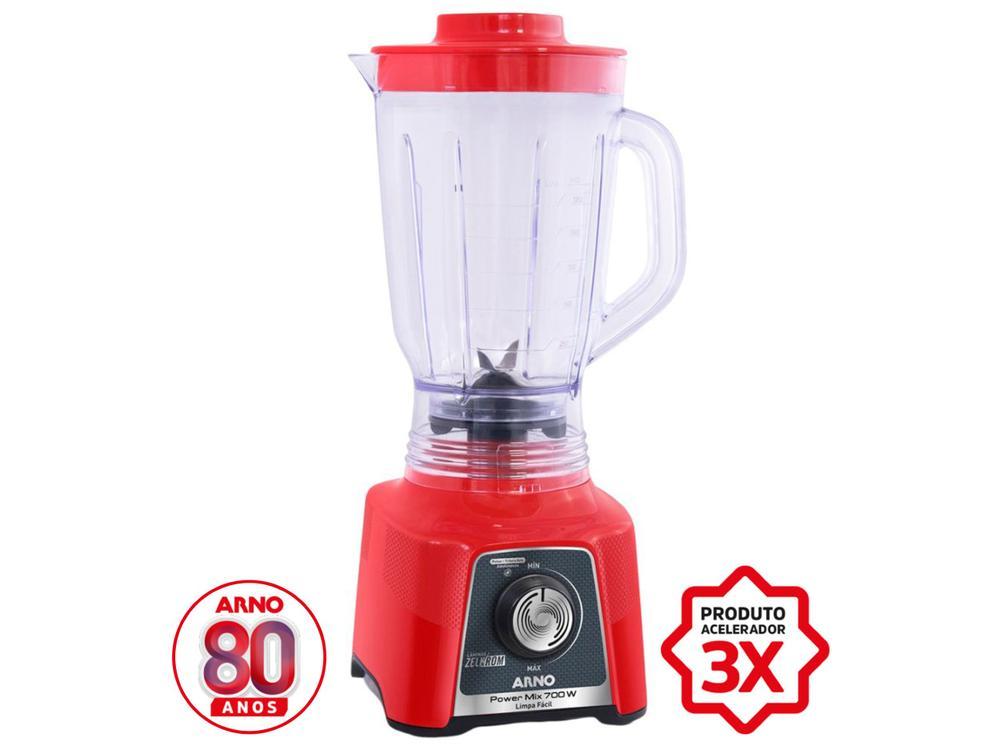 Liquidificador Arno Power Mix LQ36 15 Velocidades 700W Vermelho - 9