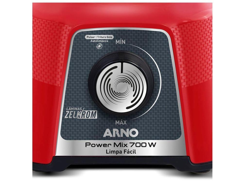 Liquidificador Arno Power Mix LQ36 15 Velocidades 700W Vermelho - 13