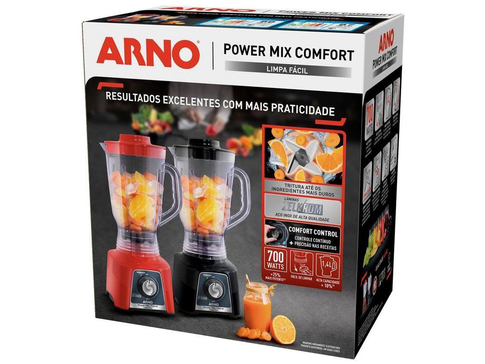 Liquidificador Arno Power Mix LQ36 15 Velocidades 700W Vermelho - 14