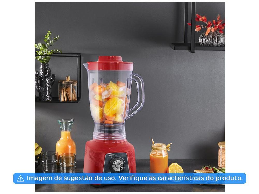 Liquidificador Arno Power Mix LQ36 15 Velocidades 700W Vermelho - 2