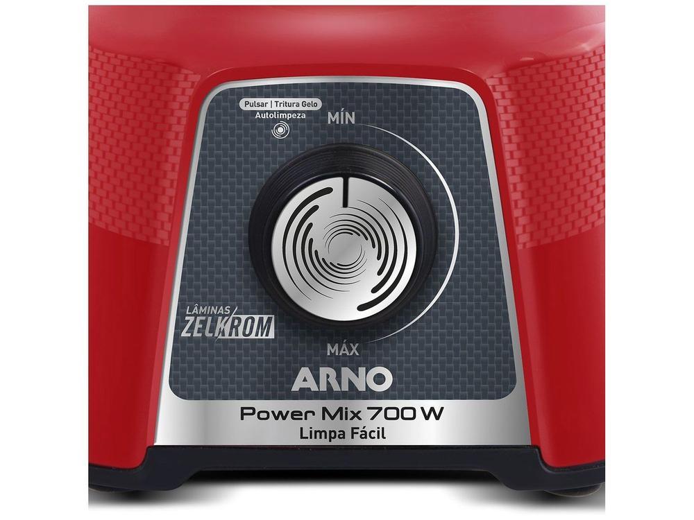Liquidificador Arno Power Mix LQ36 15 Velocidades 700W Vermelho - 5