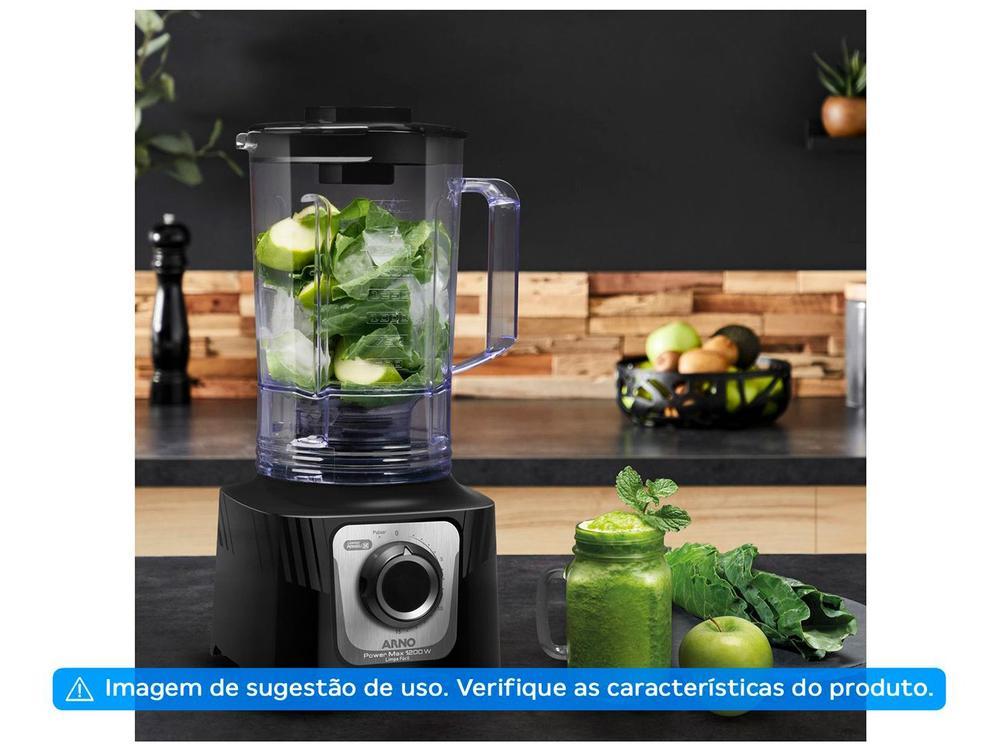 Liquidificador Arno Power Max LN78 15 Velocidades 1200W Preto - 19