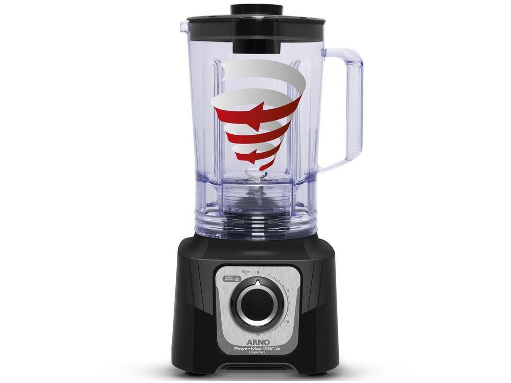 Liquidificador Arno Power Max LN78 15 Velocidades 1200W Preto - 28