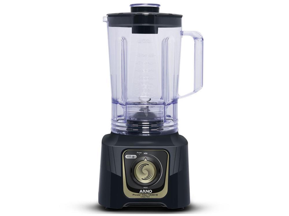Liquidificador Arno Power Max Autolock LN82 15 Velocidades 1400W Preto e Cinza - 10