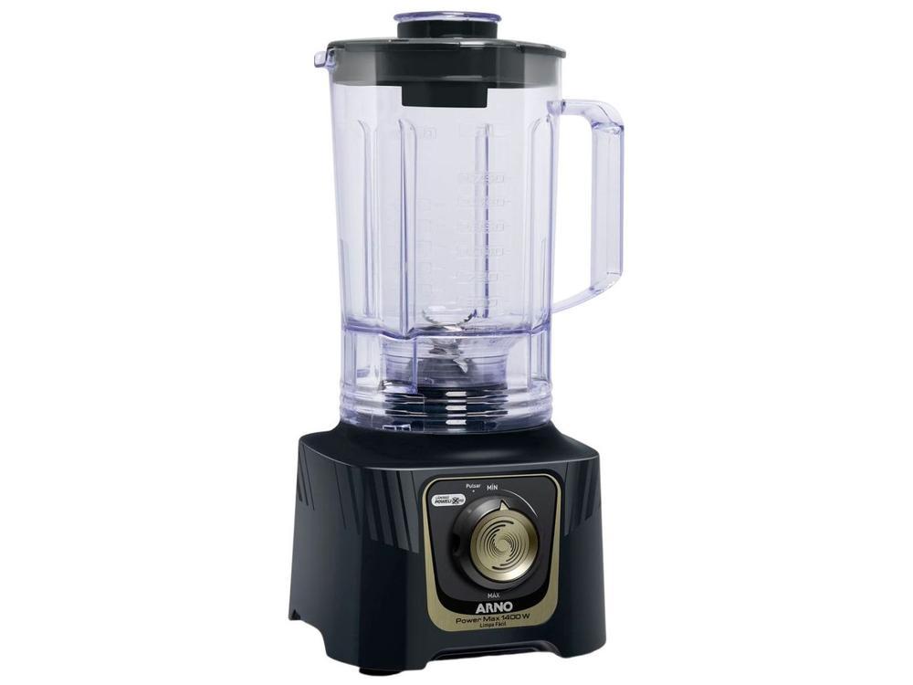 Liquidificador Arno Power Max Autolock LN82 15 Velocidades 1400W Preto e Cinza - 17