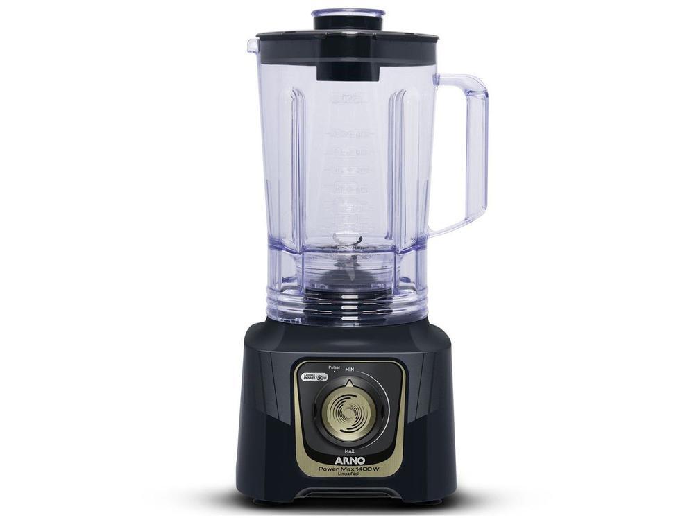 Liquidificador Arno Power Max Autolock LN82 15 Velocidades 1400W Preto e Cinza - 27