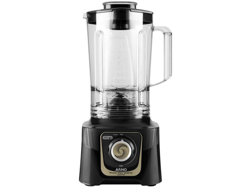 Liquidificador Arno Power Max Autolock LN82 15 Velocidades 1400W Preto e Cinza - 3