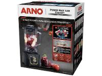 Liquidificador Arno Power Max Autolock LN82 15 Velocidades 1400W Preto e Cinza - 14