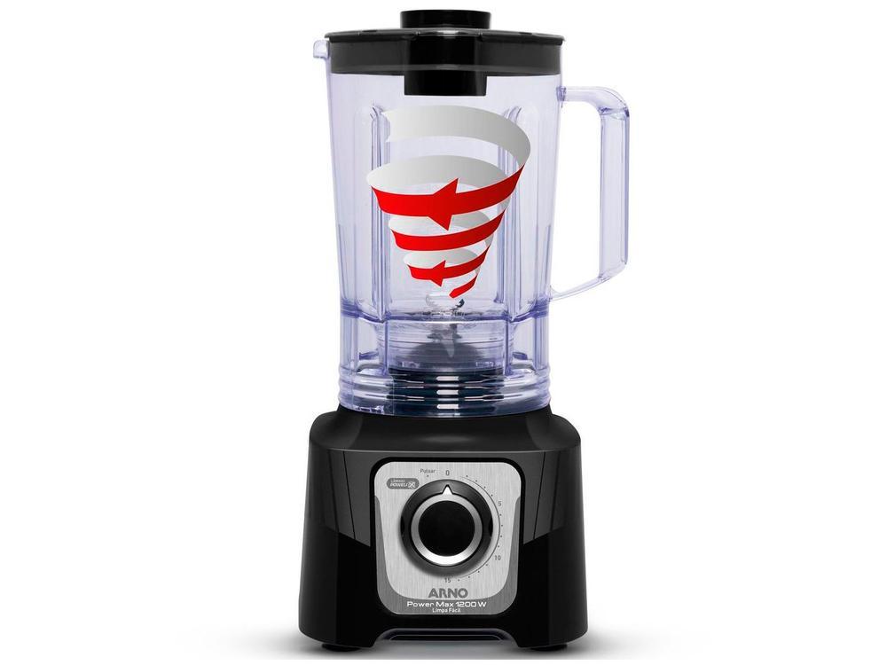 Liquidificador Arno Power Max LN78 15 Velocidades 1200W Preto - 28
