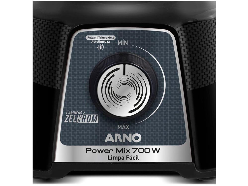 Liquidificador Arno Power Mix LQ35 15 Velocidades 700W Preto - 22