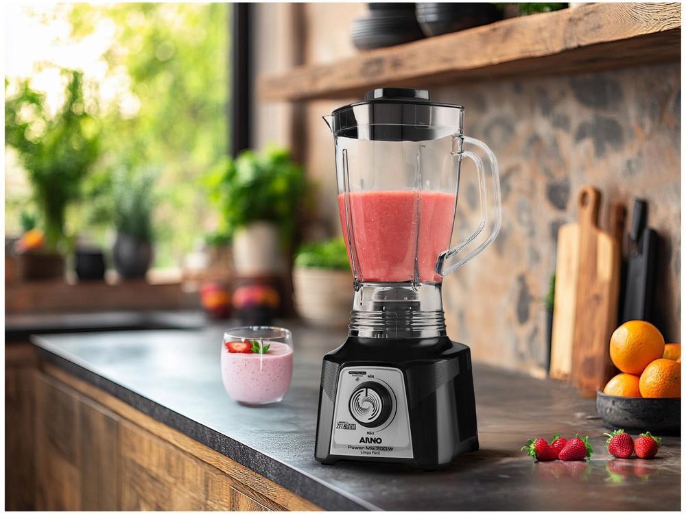 Liquidificador Arno Power Mix LQ35 15 Velocidades 700W Preto - 2