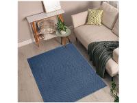 Tapete para Sala Retangular Antiderrapante 140x200cm Cristal Jolitex - 1