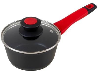 Jogo de Panelas Bergner Antiaderente de Alumínio Preto 4 Peças Chroma