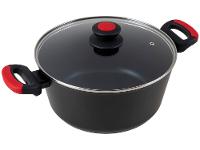 Jogo de Panelas Bergner Antiaderente de Alumínio Preto 4 Peças Chroma - 5