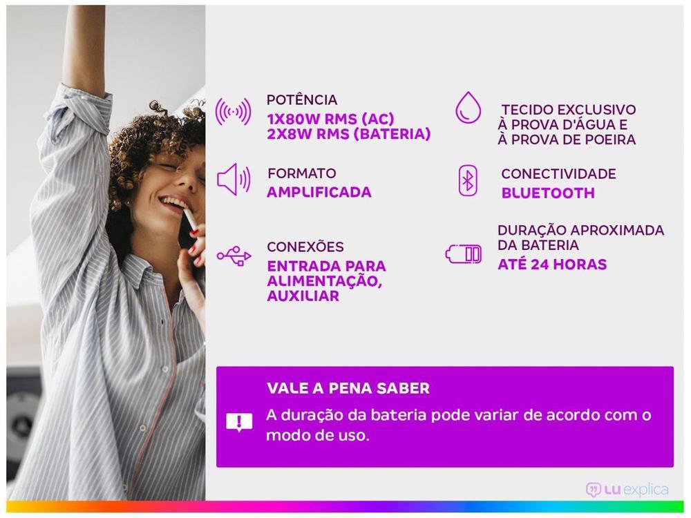 Caixa de Som JBL Boombox 3 Bluetooth Amplificada Portátil 80W RMS - 2