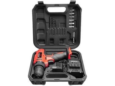 Furadeira e Parafusadeira Mondial a Bateria 12V com Maleta Power Tools FPF-06M