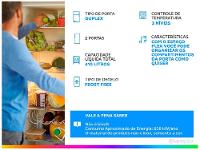 Geladeira/Refrigerador Consul Frost Free Duplex - 2