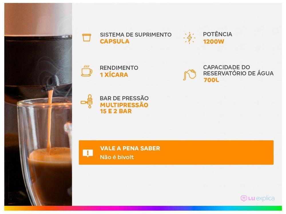 Cafeteira Expresso TRES Luna Preta  - 22