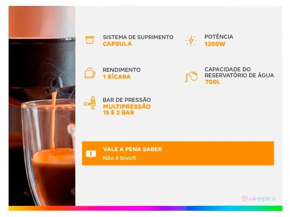 Cafeteira Expresso TRES Luna Preta  - 4