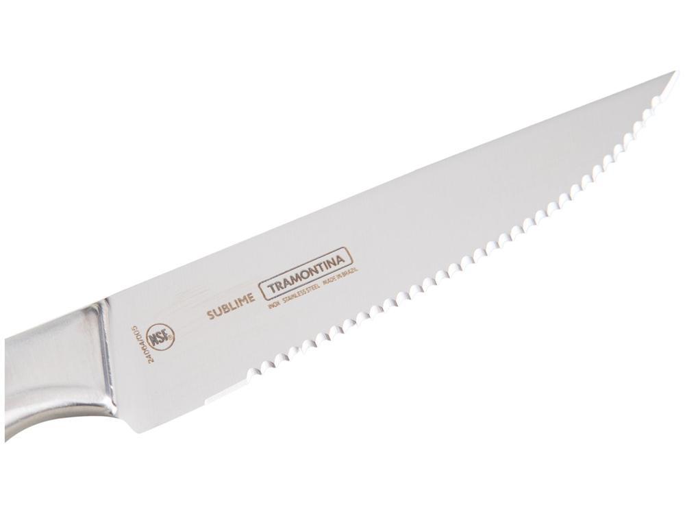 Faca para Churrasco Tramontina Inox 5" Sublime - 7