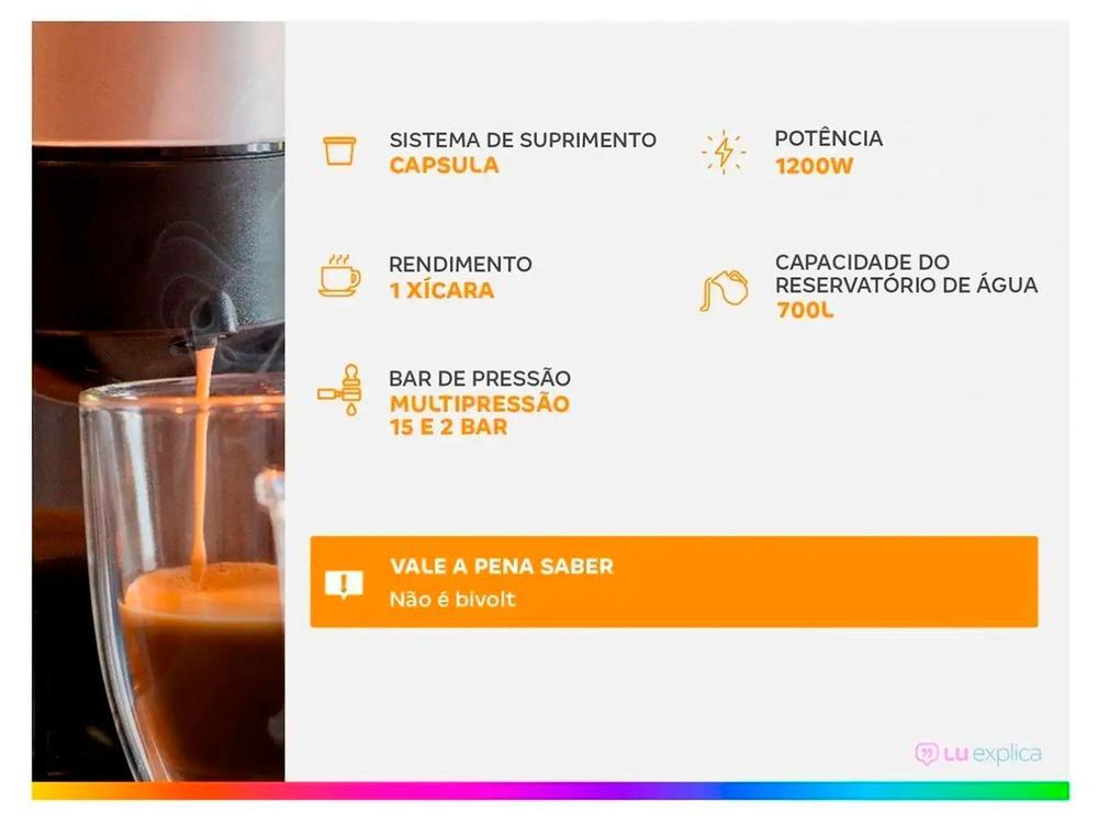 Cafeteira Expresso TRES Luna Preta  - 4