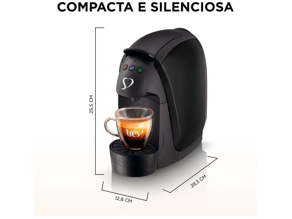 Cafeteira Expresso TRES Luna Preta  - 8