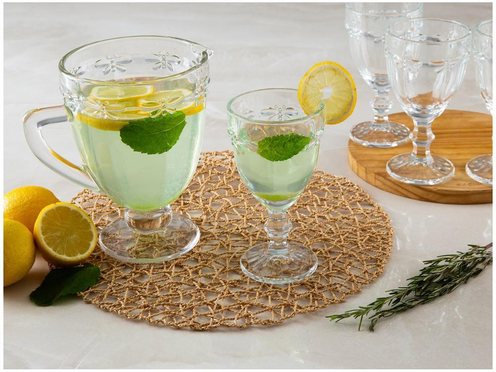 Conjunto de Jarra 1,1L e Copos 330ml de Vidro Haus Libélula Empire 7 Peças - 2