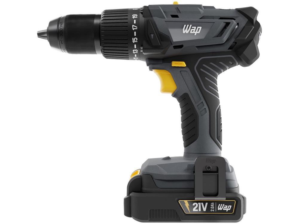 Furadeira e Parafusadeira de Impacto WAP a Bateria 2000 mAh com Maleta K21 ID03 - 4