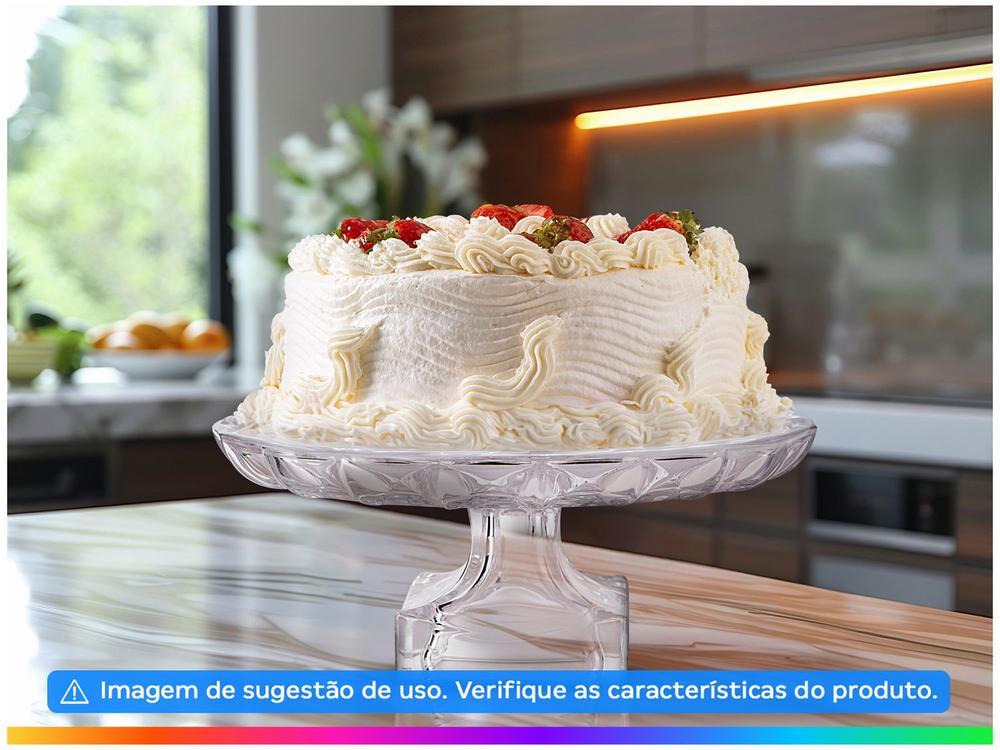 Prato para Bolo de Vidro Haus Concept Redondo Pavillion 29,5x12,2cm - 2