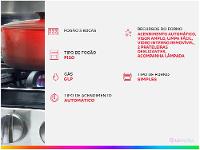 Fogão 5 Bocas Atlas Branco Agile Up - 2