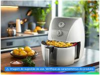 Air Fryer Britânia BFR40BI Branca com Timer 4,35L - 3