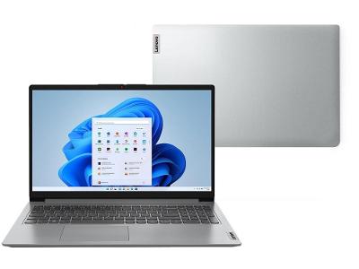 Notebook Lenovo IdeaPad 1i Intel Core i3 4GB RAM 256GB SSD 15,6” Windows 11 82VY000TB