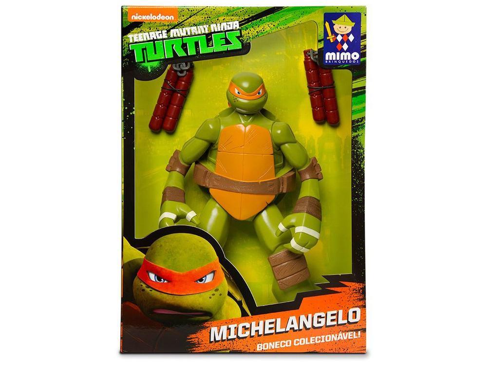 Boneco Tartarugas Ninjas Michelangelo 55cm - 9