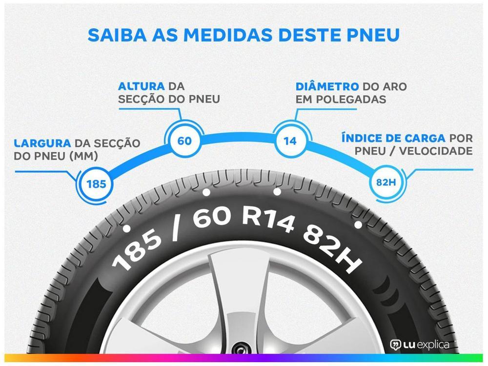 Pneu Aro 14” 185/60R14 XBRI 82H Fastway P7 - 2