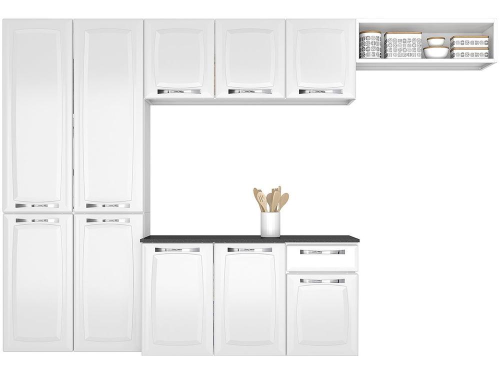 Armário de Cozinha Compacta Itatiaia Amanda Aço com Balcão 10 Portas 1 Gaveta - 7