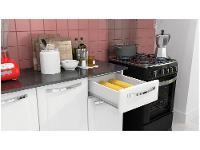 Armário de Cozinha Compacta Itatiaia Amanda Aço com Balcão 10 Portas 1 Gaveta - 9