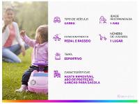 Carrinho de Passeio Infantil com Pedal Mc Laram - 2