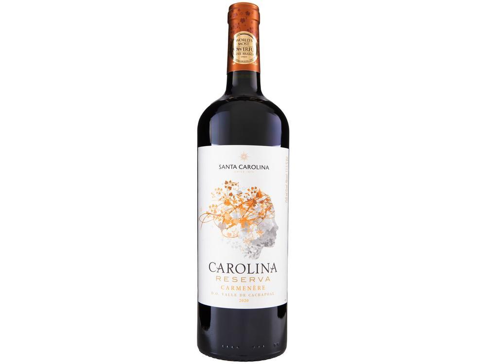 Vinho Tinto Seco Santa Carolina Reserva Carmenere Chile 750ml - 1