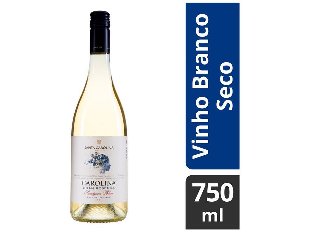 Vinho Branco Seco Santa Carolina Gran Reserva Sauvignon Blanc Chile 750ml - 11