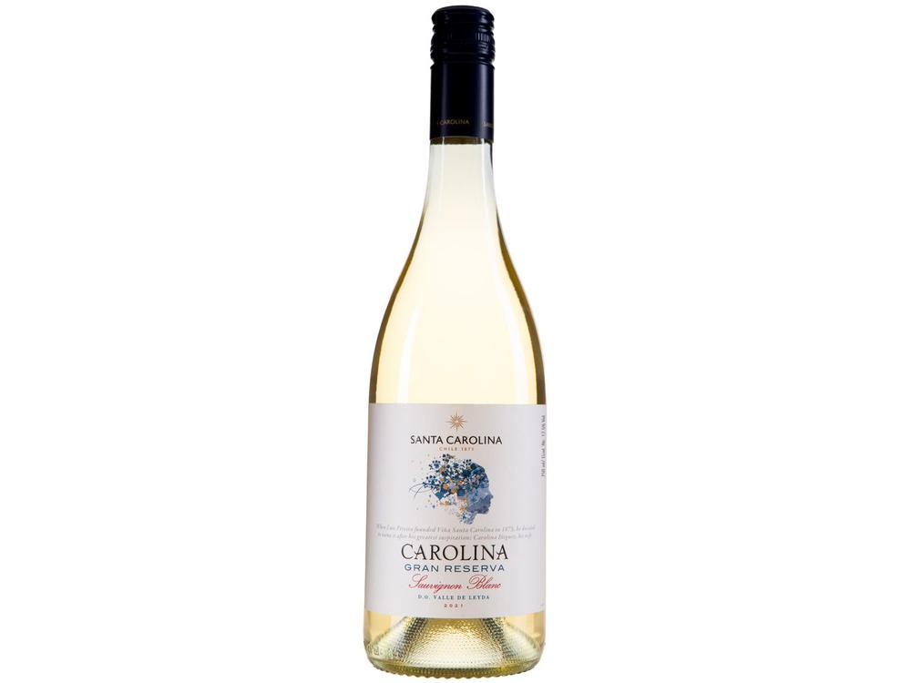 Vinho Branco Seco Santa Carolina Gran Reserva Sauvignon Blanc Chile 750ml - 1